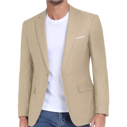 Khaki Blazer for Men Sport Coat Suit Jacket Stylish Suit