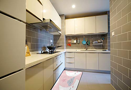Tapis de cuisine imperméable pour éviter les glissades devant l'évier