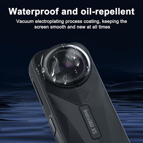 Cubierta de lente para Insta 360X5 ideal para creadores de viajes 7