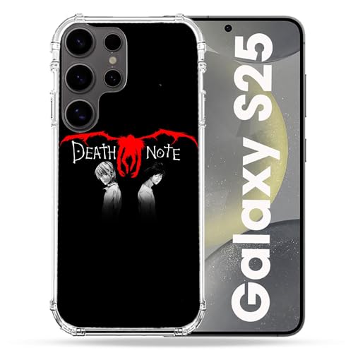 Coque Samsung S25 Death Note Cokitec solide antichoc noire rigide