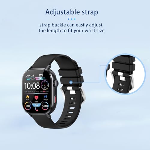 Correa silicona para Jugeman P131 Smartwatch miniatura 6