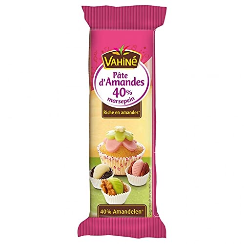 Vahiné Pâte d?Amandes 40% Riche en Amandes 150g (lot de