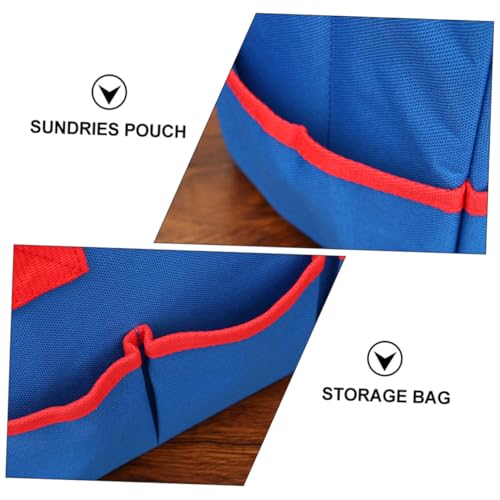 GARVALON 2pcs Oxford Cloth Garden Pruning Tool Storage Bags with Reinforced Pockets and Hand Loop Multifunctional Teacher Cosmetic Organizer Pouches for Gardening and Classroom Use - Image 8