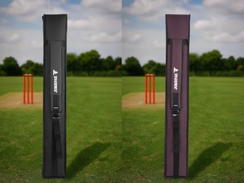Image of Combo of Cricket Bat Cover | Waterproof Polyester Bat Carry Bag with Adjustable Strap | Durable & Lightweight | Suitable for All Standard Cricket Bats (JPBTBAG01 /03)