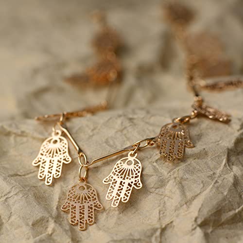 Image of MTMY Gold Anklets for Women 14K Gold Plated Tiny Bead Anklet Colorful Tassel Foot Chain Dainty Adjustable Cute Summer Beach Boho Anklets Jewelry Gift