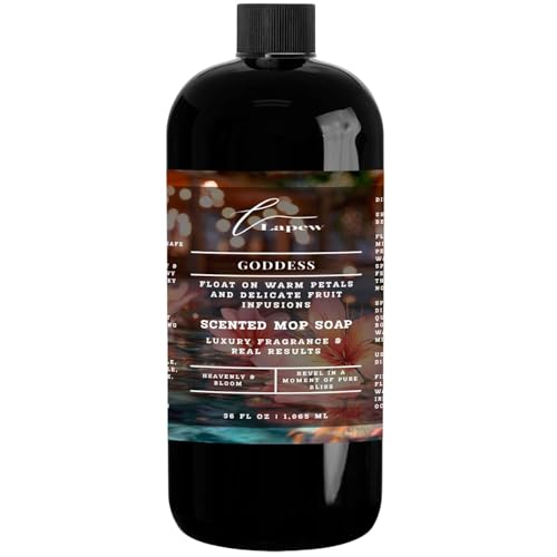 Lapew Goddess Scented Mop Soap Concentrate 36 oz | Premium Fragranced Floor Cleaner | Streak-Free | Hard Floor Cleaning Solution | Eco Friendly | Made in USA (Sweet Grace)