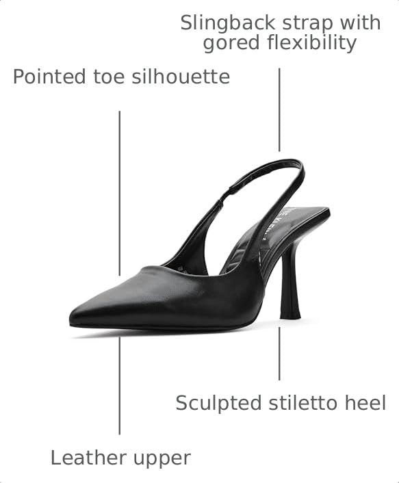 Anne Klein Women's Itzy Pump, Black Smooth, 9.5 by Anne Klein - Used condition - Image 2