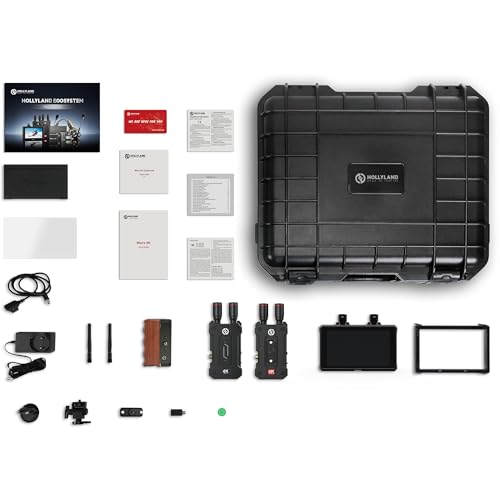 Kit inalámbrico de transmisión de video Hollyland Mars 4K con transmisor y receptor monitor inalámbrico Mars M1 mejorado, alcance de 450 pies, sistema de producción HDMI/SDI (conjunto) miniatura 6