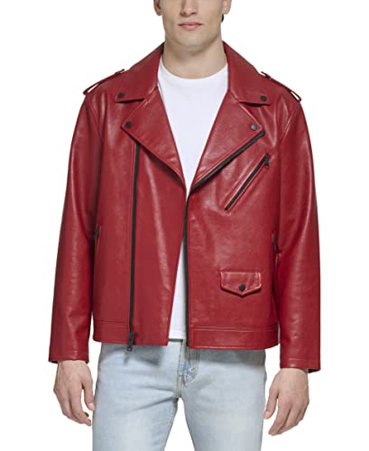 Image of DKNY Men's Modern Motorcycle Jacket