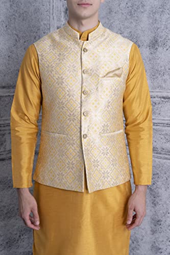 Image of Ethluxis Men's Silk Blend Kurta Set