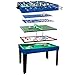 ColorBaby - Mesa multijuegos, Futbolín de madera, Mesa billar convertible, 12 juegos, Juguetes niños 6 años, Juegos de mesa, Futbolines para niños, Juegos de mesa adulto (45596)