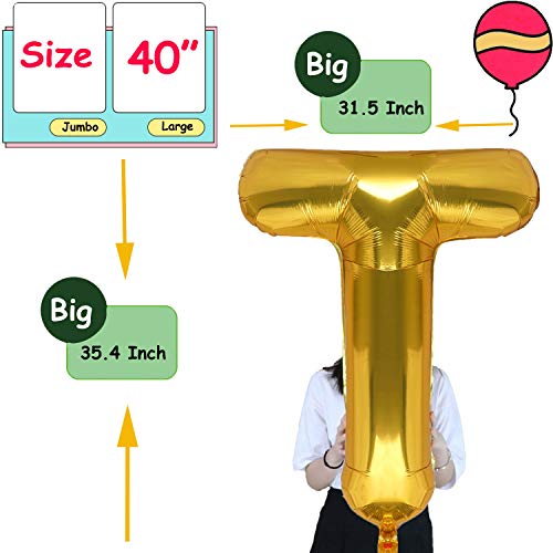 Grande Lettera Palloncini Mylar Foil Gas Elio