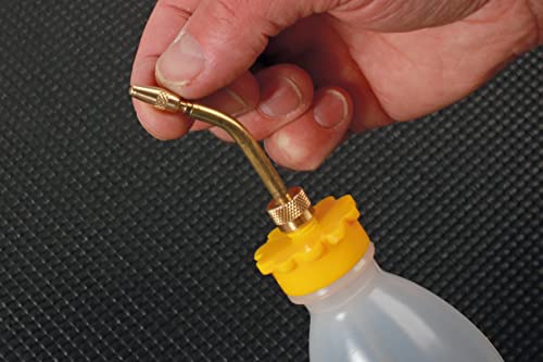 Aceitera manual Laser 8531 de 125ml con punta regulable para mantenimiento 4