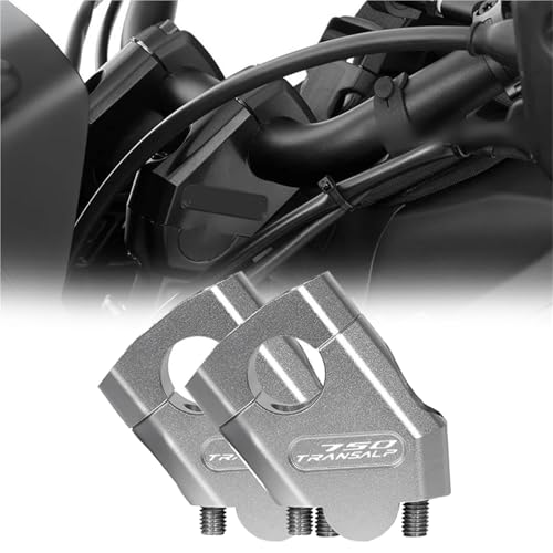 Réhausseur guidon XL750 Transalp pour éviter la fatigue du dos en moto