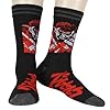 Berserk Men's Guts Symbol Anime Manga Adult Knit Crew Socks 2 Pair Fits Shoe sizes 8-12 - Image 3