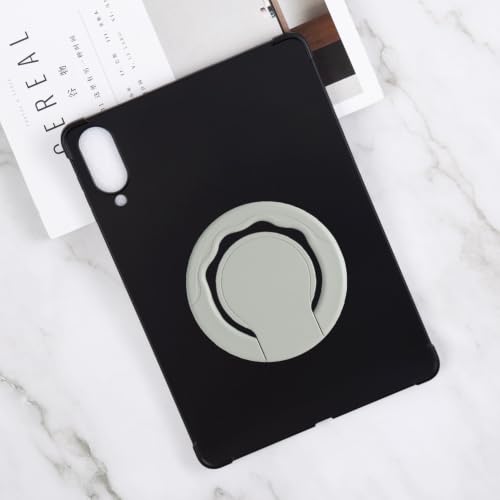 Funda TechLife Pad Pro 12 4G LTE 2025 carcasa negra resistente a golpes con soporte para tablet 3