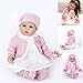 ZIYIUI DOLL Muñecos Bebé Reborn Niñas Realista Recién Nacido Silicona Suave 22 Inch 55cm
