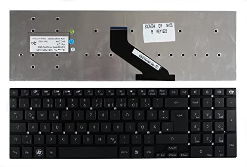 Clavier portable Gateway V121702FK1 noir à frappe silencieuse