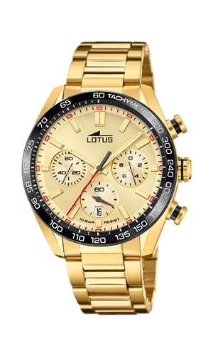 LOTUS Orologio Uomo Analogico Acciaio Inossidabile 316L