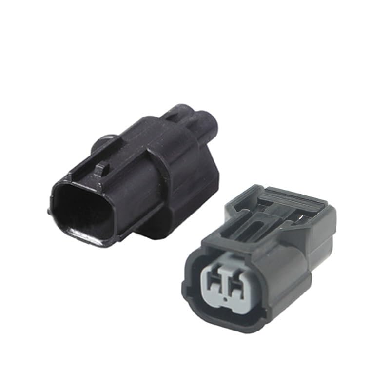 1/5/10/20/50Sets 2Pin Automotive Water Proof Electric Wire Harness Male Female Wiring Connector Plug 6188-0590 6189-0891(2p Female Male A,10 Sets_2P)