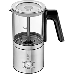 WMF Lono Glas Milchaufschäumer elektrisch 150-250 ml