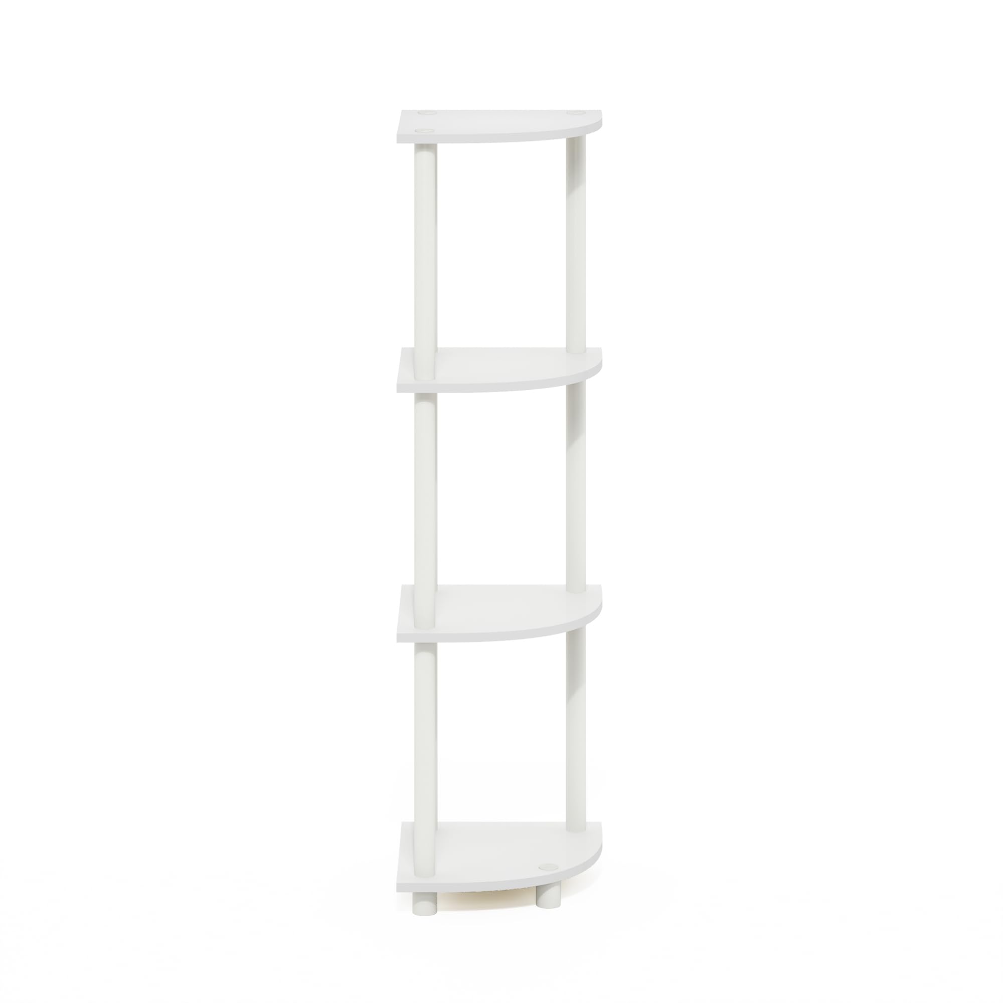 Furinno Turn-N-Tube 4-stufiges Eckregal mit offenen Fächern – Bild 5