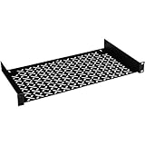 Middle Atlantic UTR1 - Rack Shelf - Black Powder Coat - 1U - 19'