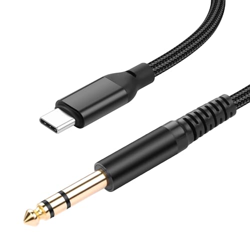 Cable USB C a Jack 6.35mm TRS Audio 1.0 m