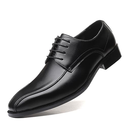 Men's Formal Oxford Shoes Comforable Lace Up Dress Shoes Classic Stylish Business Derbys Wedding Suit Shoes