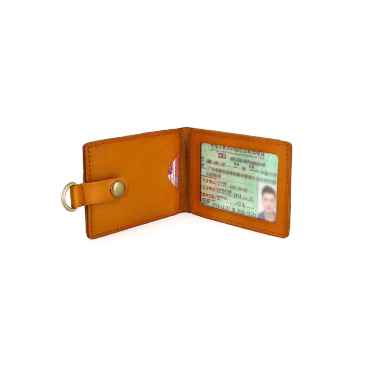 Smycz do identyfikatorów, Etui na identyfikator, Etui na dokumenty Praca w biurze Torba na prawo jazdy ze skóry naturalnej, Smycz Pasek na szyję, Kołowrotek, Etui na karty kredytowe, Portfel, Etui na