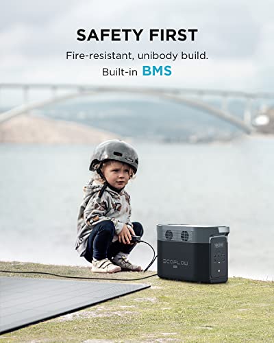 Ef Ecoflow Solar Generator Delta Max (2000) 2016Wh With 220W Solar Panel, 6 X 2400W (5000W Surge) Ac Outlets, Portable Power Station For Home Backup Outdoors Camping Rv Emergency #TOP7