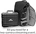 Osee GoStream Deck All in One Pro Video Switcher Converters Multiple Live Streaming Audio Mixer with 4 HDMI Inputs and 2 HDMI Outputs USB-C I/O with 14 Inch Monitor Built-in