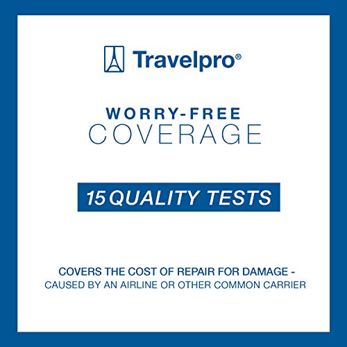 Travelpro Platinum Magna 2-Softside Expandable Spinner Wheel Luggage, Black, Checked-Medium 25-Inch