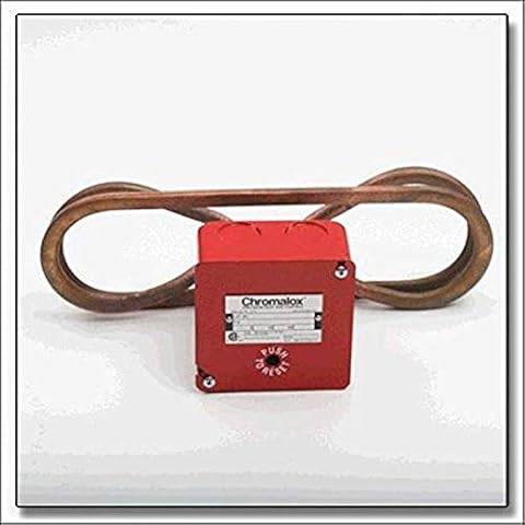 Chromalox 256145 Food Equipment Water Immersion Heater, TTUH-CO-50 1 Phase w/Cutout - 2-1/2" Min. Liquid Depth, 12-3/4" x 4" x 5-3/8", 208V, 5kW Cover