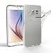 Galaxy S6 Clear Case EasyAcc Samsung Galaxy S6 Soft TPU Case Crystal Transparent Slim Anti Slip Case Back Protector Cover Shockproof Transparent
