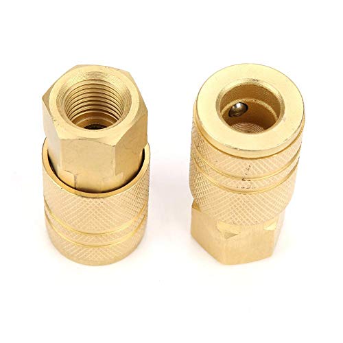 Conector de compressor, 10 peças, adaptador pneumático de 1/4