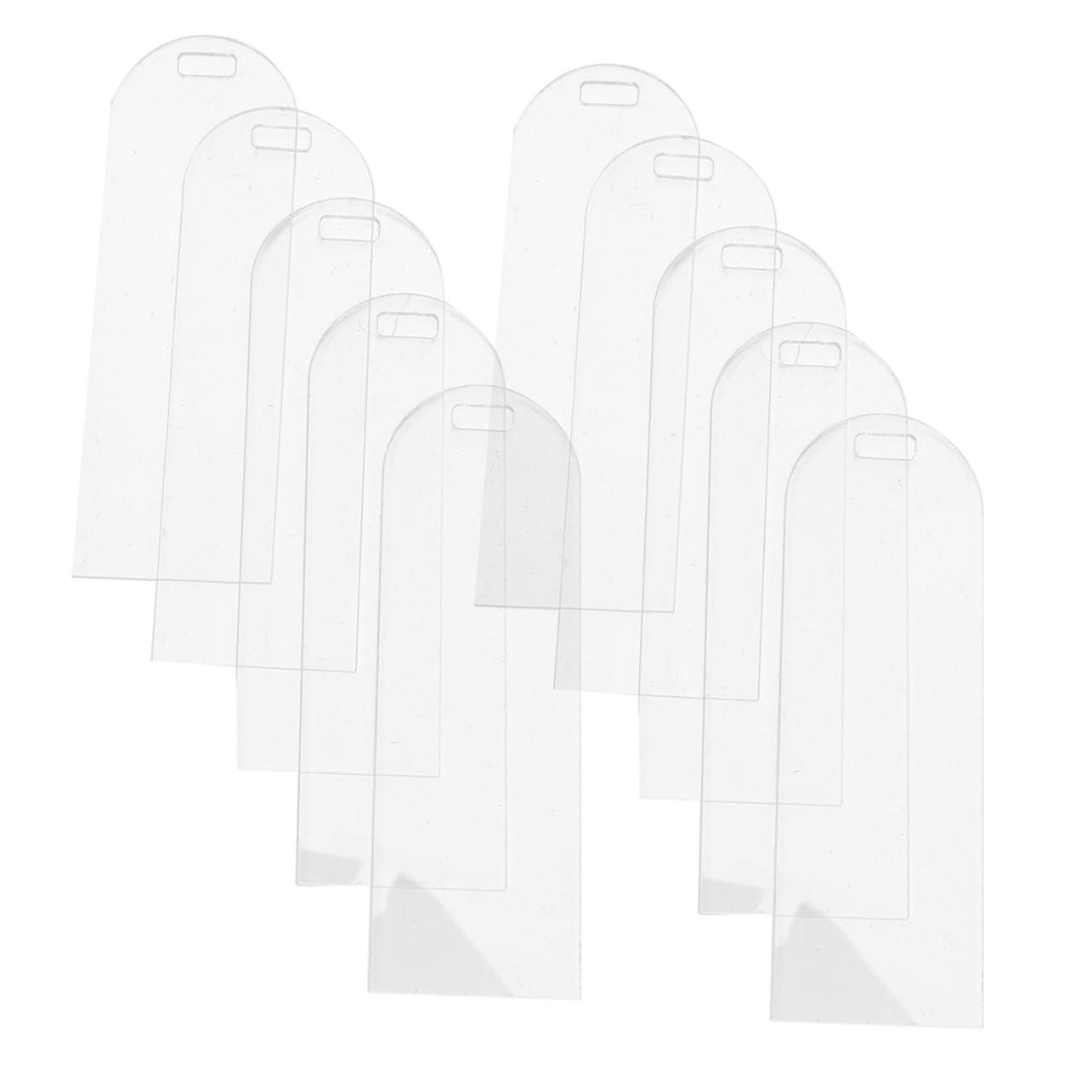DOITOOL 4 Set Segnalibri Trasparenti Acrilico Segnalibri Vuoti Per Decorazioni Libri Per Insegnanti E Unfinished 30 Pezzi * 4