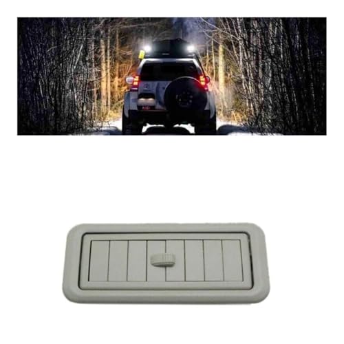 Ventilación de techo interior gris para Land Cruiser Prado: aire directo y uniforme 6