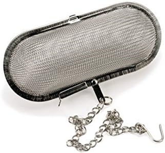 Jumbo Mesh Infuser Stainless Steel Herbs Spices Tea Soup Stew Cider