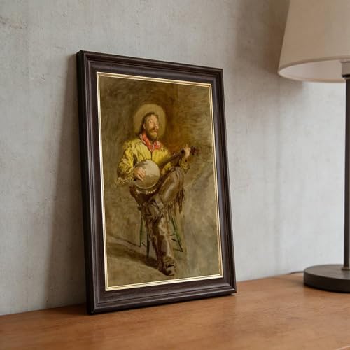 Art mural de qualité musée Thomas Eakins impression figurative sur toile avec cadre - 5