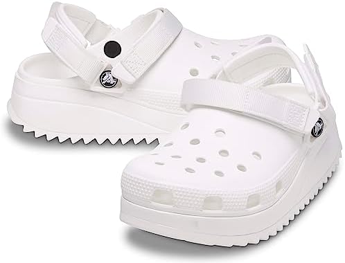 Crocs Unisex Classic Hiker Clogs White, Numeric_10 US Men | Image 4