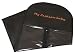 Hair Extensions Storage Case Strong Lightweight Waterproof Dust-proof Protection Non-woven Carrier Zipper Bags (Color:Black)