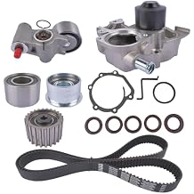 Engine Timing Belt Water Pump Kit Replacement for 2006-2012 Subaru Forester, Impreza, Legacy, Outback EJ253 2.5L H4 Engine # TKF-006 TCK304 TCKWP304A 21111AA280