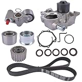 Lamerto Engine Timing Belt Water Pump Kit Replacement for 2006-2012 Subaru Forester, Impreza, Legacy, Outback EJ253 2.5L H4 Engine # TKF-006 TCK304 TCKWP304A 21111AA280