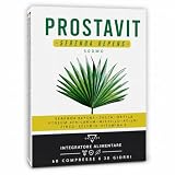 PROSTAVIT® - SERENOA REPENS 500MG | Saw Palmetto | Integratore Prostata | 8 ingredienti attivi con Zucca, Ortica, Pygeum Africanum, Cranberry, Reishi | 60 Compresse