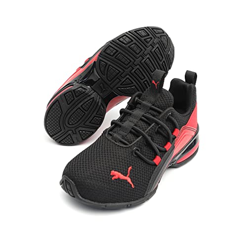 PUMA PUMA Axelion Slip On Black/High Risk Red
