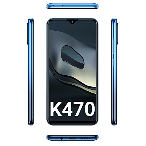 Image of IKALL K470 6.26 inch HD+ Display Smartphone (Dual Sim, 4G) (4GB RAM, 13MP Rear Camera) (Dark Blue)