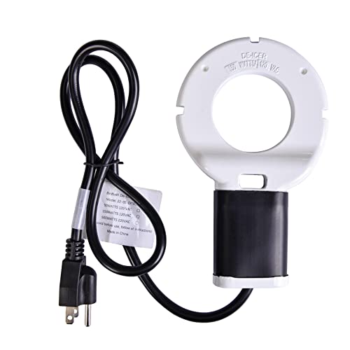 Wedigout 500Watt Utility De-Icer for Farm, Submersible Water Heater for Farm Livestock(Cow/Chicken/Sheet), Mini Size Aluminum De-Icer for Multiple Using, Non-Conductive and Anti-Rust by Wedigout - Used condition - CA$33.41