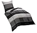 Produktbild Kaeppel G-100620-29D1-VA97 Bettwäsche Memory, Linon, 1x 80/80 + 1x 135/200 cm, Graphit