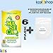 Maseca Maiz Amarillo Instant Corn Masa Flour Gluten Free Kosher Halal 2 lb Bags 6 Pack + 2 Storage Reusable Bags by KOOL8SHOP Infinite Deals